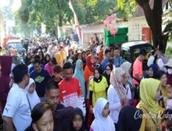 Jalan Sehat Untuk Perubahan AMIN. NKI Kerahkan Pasukan, CO Capten AMIN Ucapkan Terima Kasih