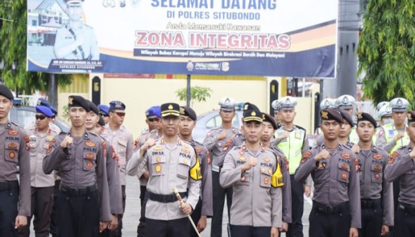 upacara tradisi penyambutan Bintara Remaja