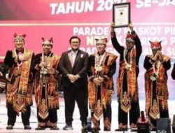 Kirab Maskot Pilkada Serentak Jawa Timur 2024 Pecahkan Rekor MURI