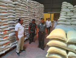 Dukung Ketahanan Pangan, Dandim 0823/Situbondo Inspeksi Gudang Bulog