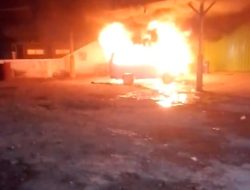 Mobil Diduga Angkut Pertalite Terbakar di Banyuglugur, Satu Luka Bakar