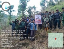 Marak Garapan Ilegal, Perhutani KPH Bondowoso Tutup Sebagian Kawasan Hutan Di Sumbermalang Situbondo