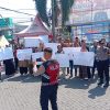 Aksi Damai di Polres Situbondo, Warga Karangmalang Memohon Perlindungan atas Konflik Tambak