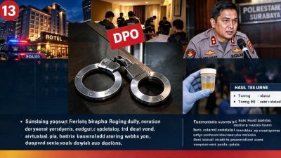 Penggerebekan Hotel Di Surabaya Anggota DPRD Situbondo Diamankan di Hotel Surabaya, Polisi Temukan Sabu dan Ekstasi.